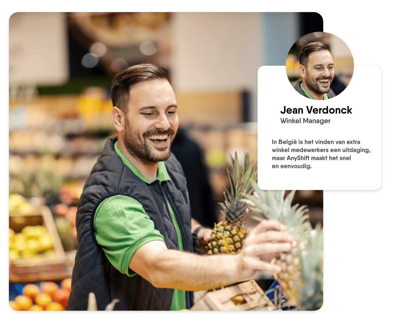 AnyShift Supermarkt Platform