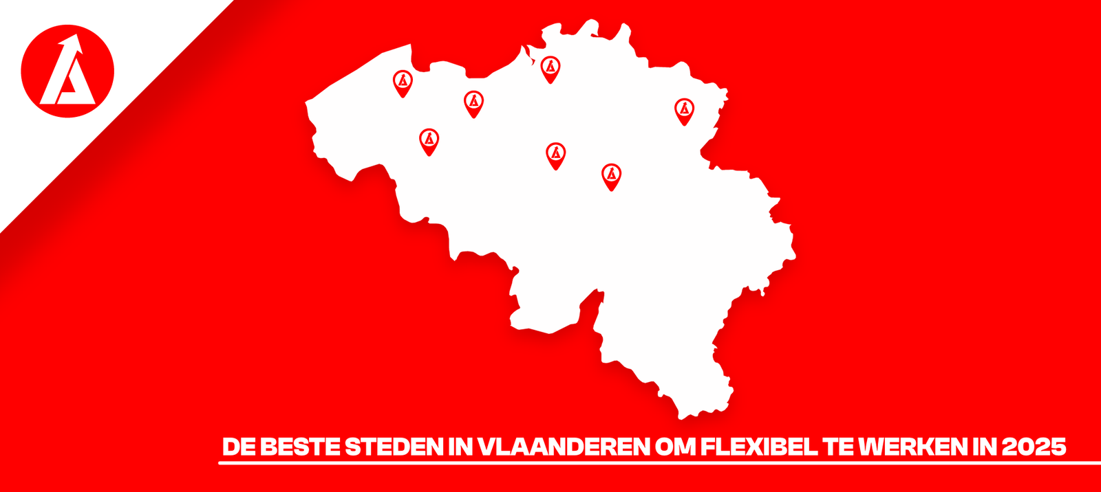 De beste steden in Vlaanderen om flexibel te werken in 2025