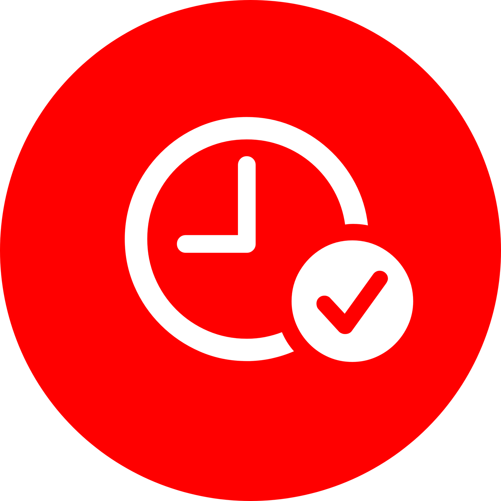 Student job 24/7 icon