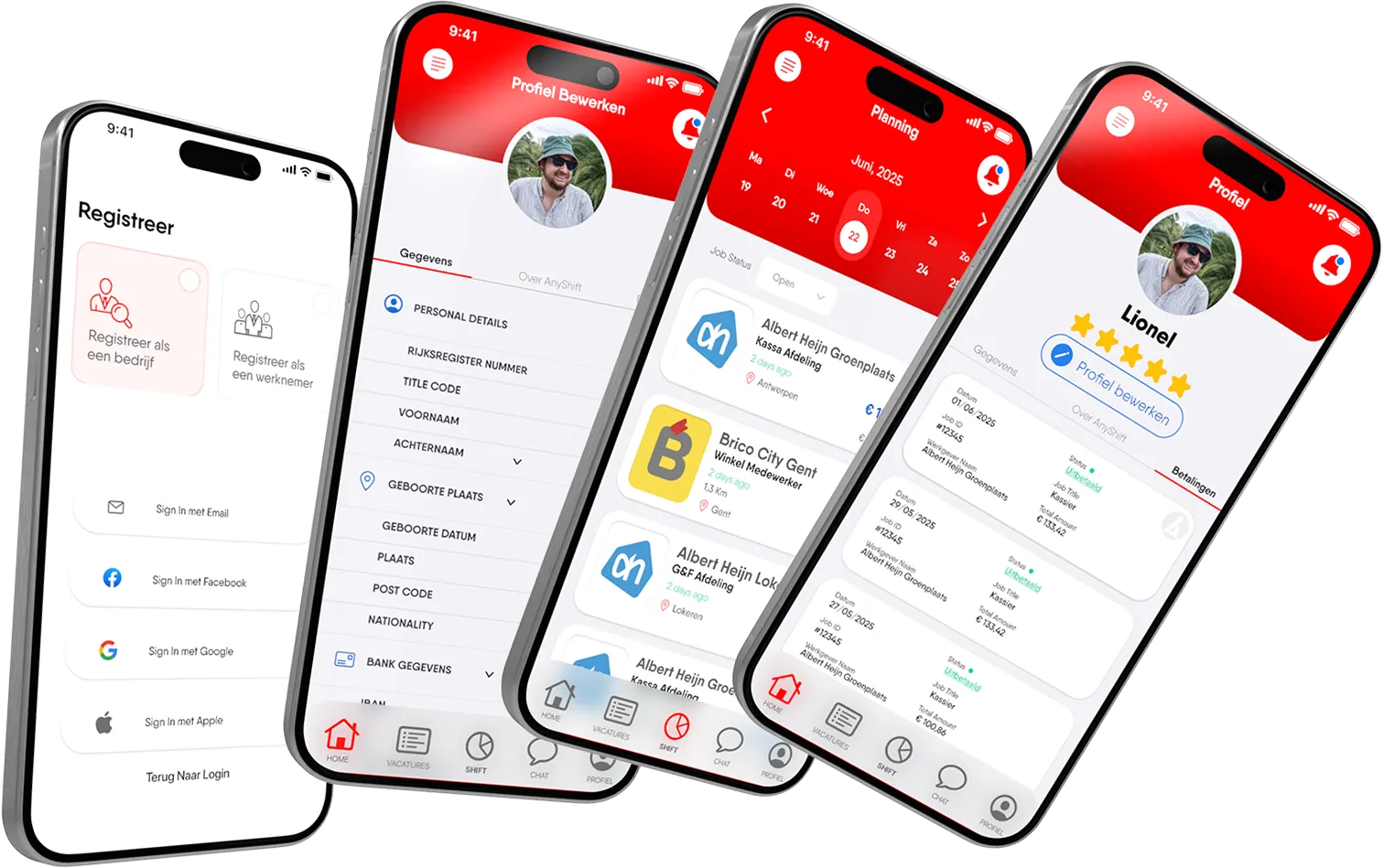 AnyShift App — Flexijobs en Studentenjobs Platform