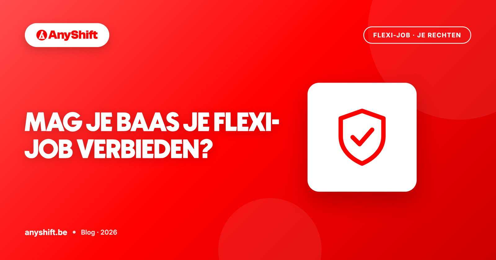 Can your employer ban you from a flexi-job?